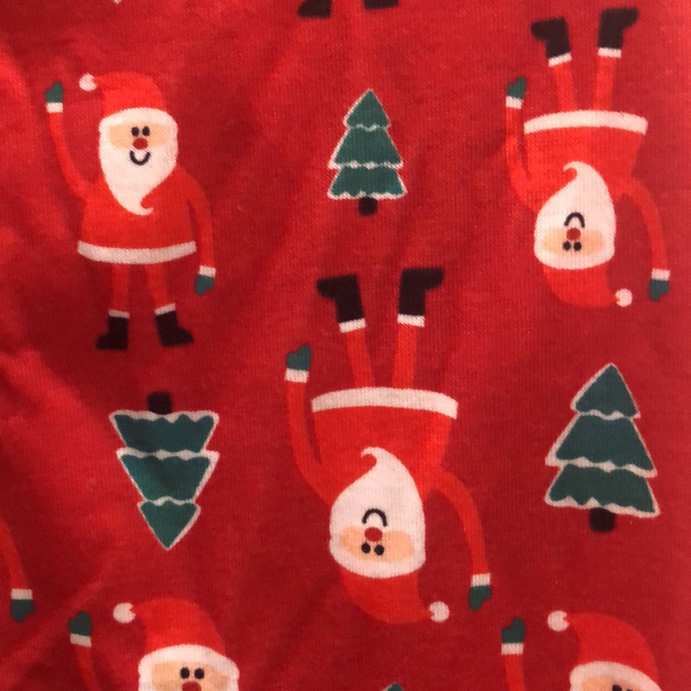 NWT Christmas Dog Pajamas - “I party with Santa!” - Size Large, 16 in. long - Picture 5 of 14